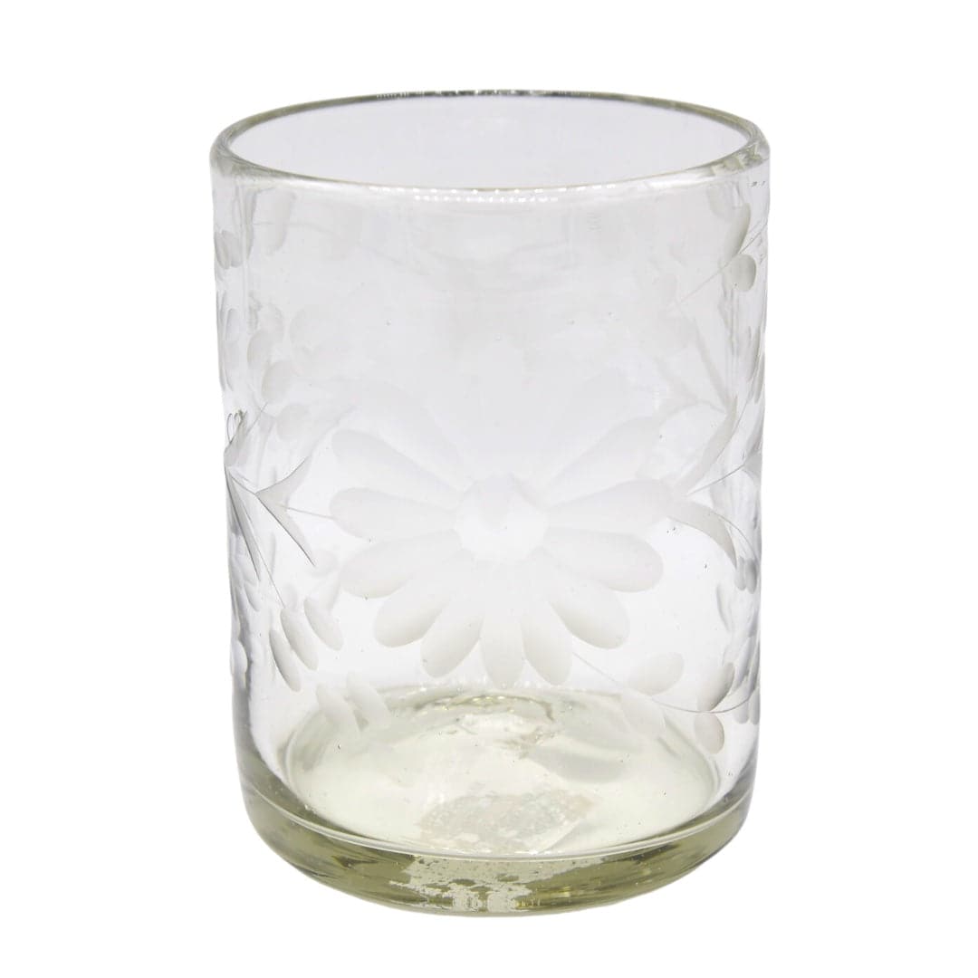 Malta Clear Handblown Glass Tumbler