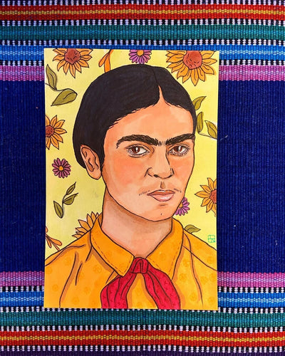 Artist who was Laid Off Sells Affordable Frida Prints to Spark Joy
