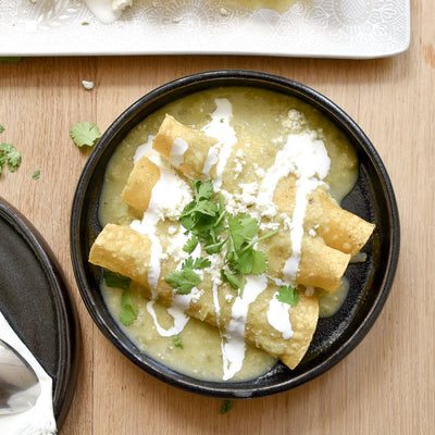 Vegetarian Enchiladas Verdes Recipe