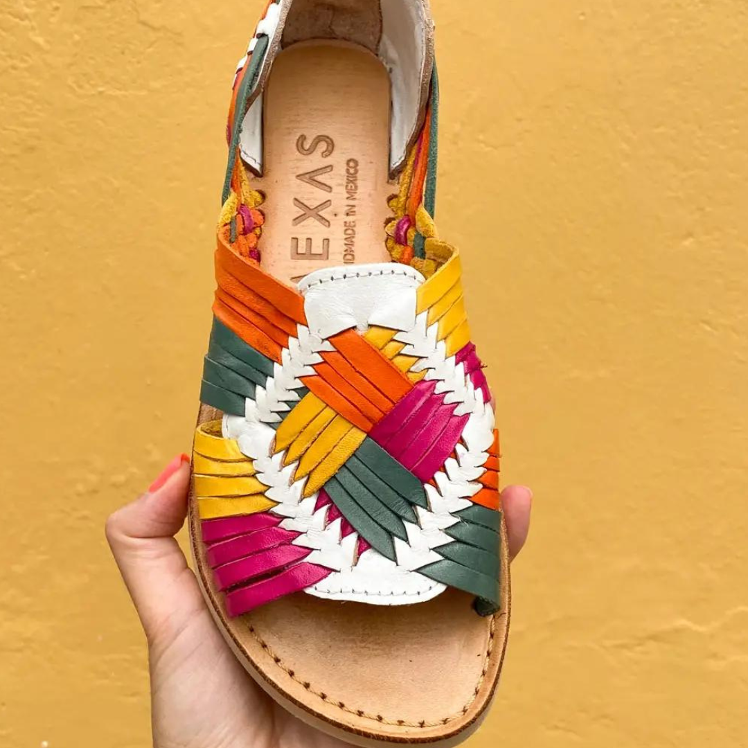 Colorful mexican huaraches online