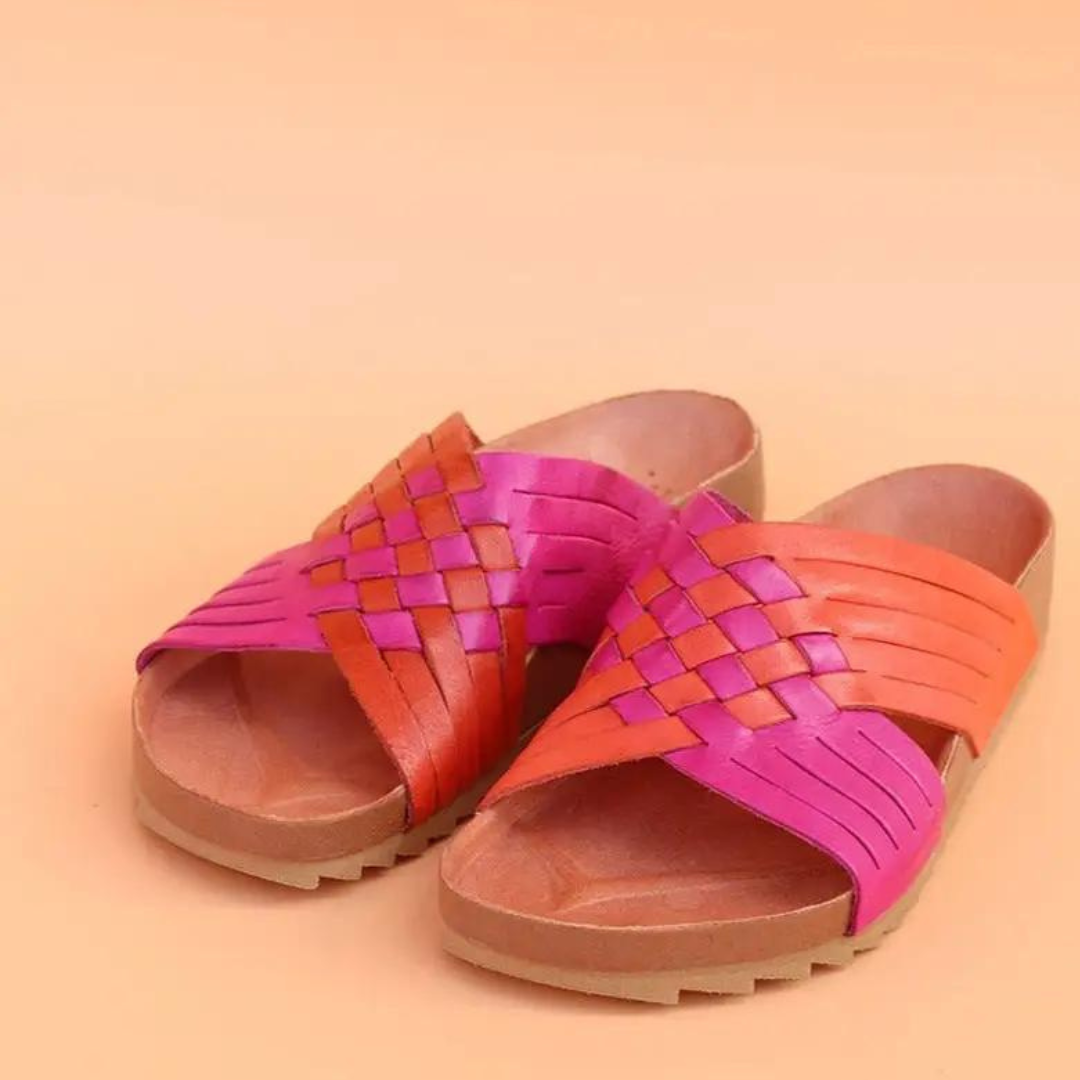 huarache slide sandals
