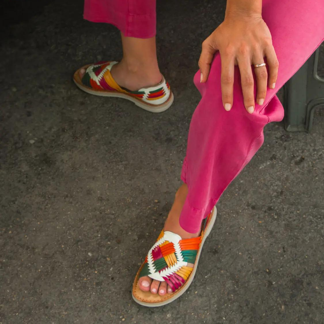 Colorful huraches shop