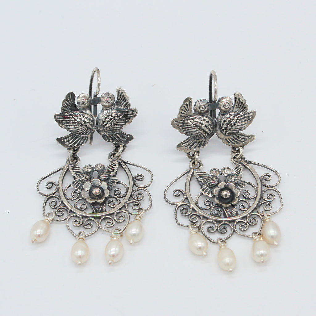 small filigree circle earrings – elevate magic jewelry